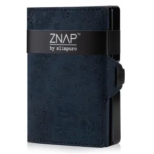 Slimpuro ZNAP, vékony pénztárca, 8 kártya, érmetartó, 8,9 x 1,5 x 6,3 cm (SZ x M x M), RFID védelem #32227