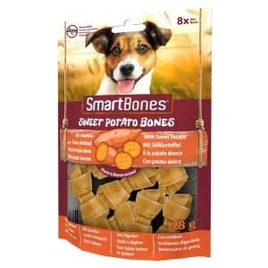 3x8db SmartBones kutyacsont édesburgonyával kis termetű kutyáknak