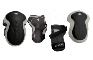 smarTrike védőfelszerelés Safety Gear set M térdre és csuklóra ergonomikus műanyagból fekete 4002005