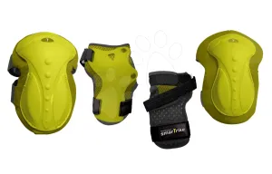 smarTrike védőfelszerelés Safety Gear set S térdre és csuklóra ergonomikus műanyagból zöld 4002003