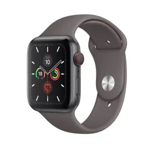 Szilikon Apple Watch Szíj - Kakao - M/L - 38, 40, 41mm