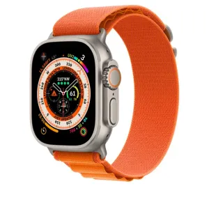 Alpesi Apple Watch Szíj - Narancs - 38, 40, 41mm