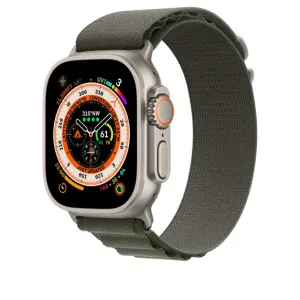 Alpesi Apple Watch Szíj - Zöld - 38, 40, 41mm