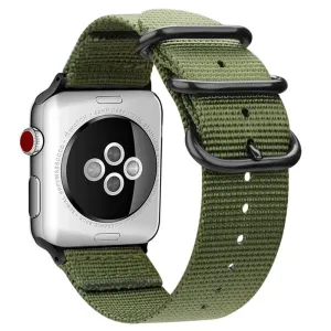 NATO Apple Watch Szíj - Zöld - 42, 44, 45, 49mm
