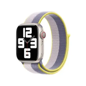 Szövet Apple Watch Szíj - Levendulaszürke-Halvány orgonalila - 42, 44, 45, 49mm