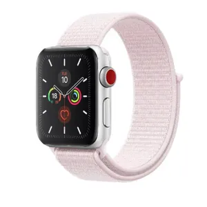 Szövet Apple Watch Szíj - Pink Pearl - 38, 40, 41mm