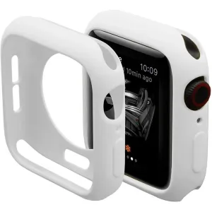 Soft Szilikon Apple Watch Tok - Fehér - 44mm