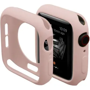 Soft Szilikon Apple Watch Tok - Rózsaszín - 40mm
