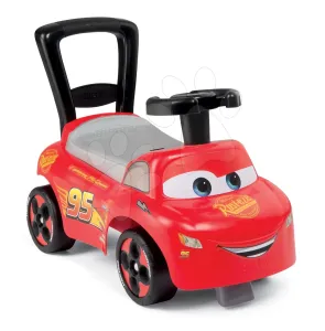 Smoby bébitaxi és járássegítő autó Cars Disney háttámlával és tárolórésszel piros 720523