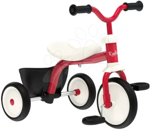 Tricikli és bébitaxi Retro Rookie Trike Smoby ultrakönnyű pedálakkal és gumikerekekkel 24 hó
