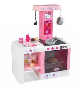 Smoby konyha gyerekeknek Hello Kitty Cheftronic 24195 rózsaszín-fehér