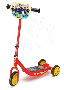 Smoby gyermek roller háromkerekű Fireman Sam állítható kormánnyal 750155
