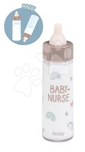 Cumisüveg Natur D'Amour Magic Bottle Baby Nurse Smoby apadó tejjel 12 hó-tól