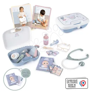 Orvosi koffer eszközökkel Baby Care Briefcase Smoby játékbabának 19 kiegészítővel
