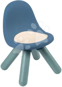 Kisszék gyerekeknek Chair Blue Little Smoby kék UV szűrővel 50 kg teherbírással 27 cm magassággal 18 hó-tól