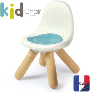 Kisszék gyerekeknek Kid Furniture Chair Blue Smoby kék UV szűrő 50 kg teherbírás ülőrész magassága 27 cm 18 hó