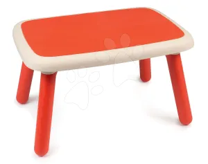 Smoby asztalka gyerekeknek KidTable piros UV védelemmel 880403