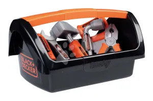 Szerszámos koffer Black&Decker Tool Box Smoby 6 kiegészítővel