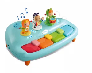 Smoby gyerek zongora Cotoons dallamokkal és figurákkal 211087 kék