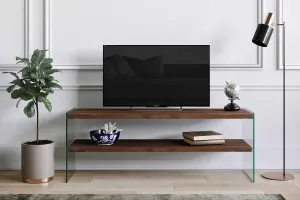 Design TV asztal Dalida 120 cm dió utánzata