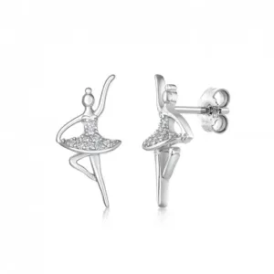 SOFIA ezüst balerina fülbevaló  fülbevaló IS028OR425