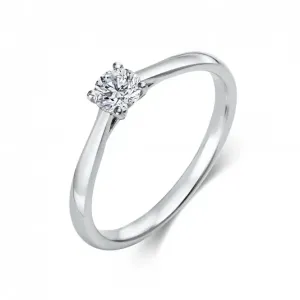 SOFIA DIAMONDS arany eljegyzési gyűrű 0,30 ct gyémánttal  gyűrű DIA1A291W8 #385825