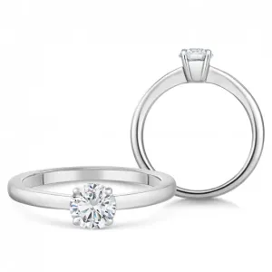 SOFIA DIAMONDS arany eljegyzési gyűrű gyémánttal 0,70 ct  gyűrű BDRB90349WG