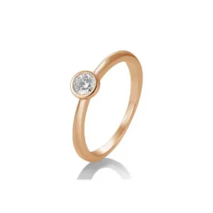SOFIA DIAMONDS rózsaarany gyűrű 0,20 ct gyémánttal  gyűrű BE41/85129-9-R #383362