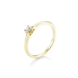 SOFIA DIAMONDS sárga arany gyűrű 0,15 ct gyémánttal  gyűrű BE41/05719-Y #381498