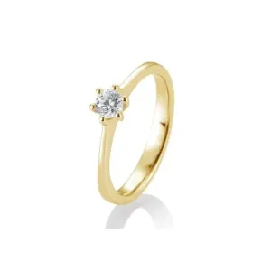 SOFIA DIAMONDS sárga arany gyűrű 0,30 ct gyémánttal  gyűrű BE41/84831-Y #381148