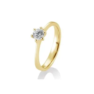 SOFIA DIAMONDS sárga arany gyűrű 0,50 ct gyémánttal  gyűrű BE41/84833-Y #381107
