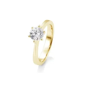 SOFIA DIAMONDS sárga arany gyűrű 0,80 ct gyémánttal  gyűrű BE41/85986-Y #381071