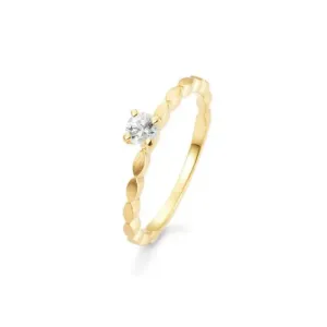 SOFIA DIAMONDS sárgaarany gyűrű zafírral  gyűrű BE42/03331-Y #384278