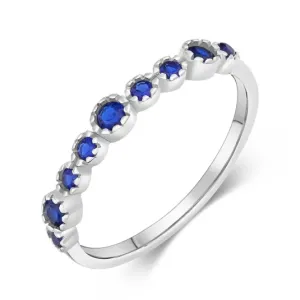 SOFIA ezüstgyűrű kék cirkóniákkal  gyűrű CORZA98903 #673079
