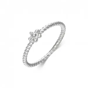 SOFIA ezüstgyűrű virággal  gyűrű AEAR3860/R #381979