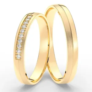 SOFIA arany férfi gyűrű  karikagyűrű ML65-60/D2-3MYG