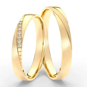 SOFIA arany női gyűrű  karikagyűrű ML65-26/N-3WYG #1481904