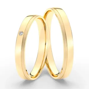 SOFIA arany női gyűrű  karikagyűrű ML65-42/C-3WYG #1481992