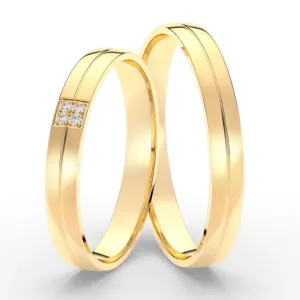 SOFIA arany női gyűrű  karikagyűrű ML65-60/D4-2-3WYG