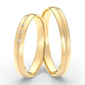 SOFIA arany női gyűrű  karikagyűrű ML65-60-S-V_STREDE-3WYG