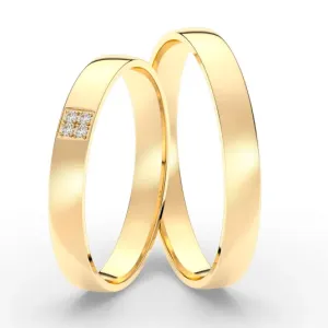 SOFIA arany női karikagyűrű  karikagyűrű ML65-60/D4-3WYG #1408356