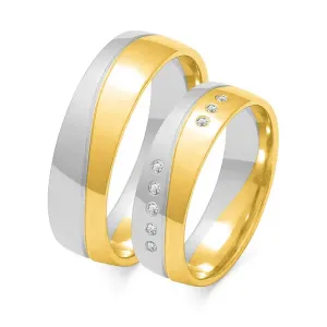SOFIA férfi arany karikagyűrű  karikagyűrű ZSOE-92MYG+WG