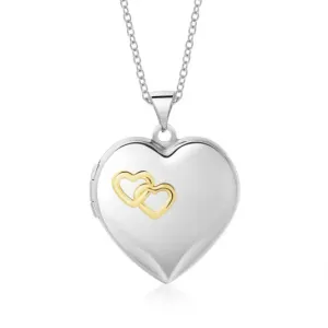 SOFIA ezüst kinyitható medál szív  medál HNP33283-RO