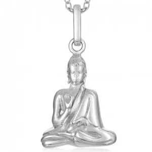 SOFIA ezüst medál ülő Buddha  medál SJ230214.200