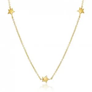 SOFIA arany nyaklánc csillagokkal  nyaklánc BIP005.18.195.2.38.0