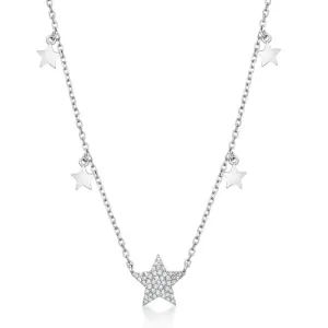 SOFIA ezüst nyaklánc csillagokkal  nyaklánc CONZB110225