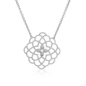SOFIA ezüst nyaklánc geometriai virágmintával  nyaklánc AUSFCG5ZZxP-ZY