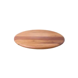 Kerek teakfa vágódeszka 20,3 x 35 x 6 cm - GAYA Wooden