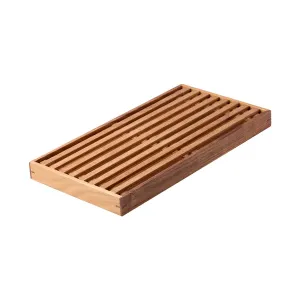 Teakfa kenyérvágó deszka 43 x 22,8 x 3,5 cm - GAYA Wooden