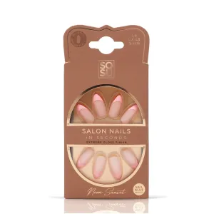 SOSU Cosmetics Műkörmök Neon Sunset (Salon Nails) 24 db